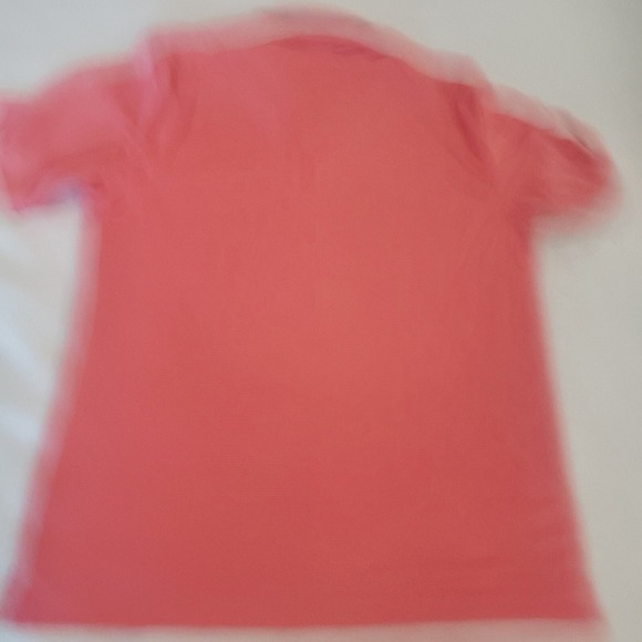 Greg Norman Polo Top Mens Peach L Play Dry Striped Golf Performance Active Shirt - Picture 10 of 14